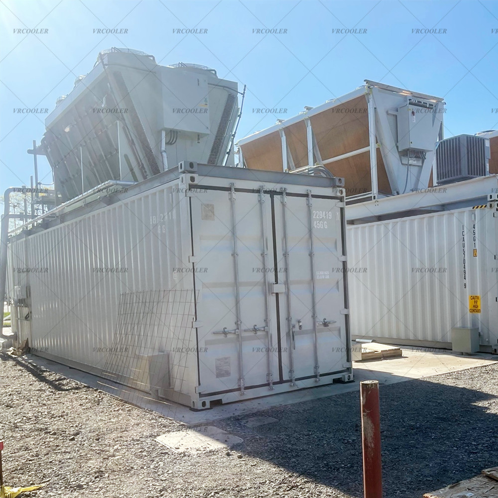 Integrated Dry Cooler Liquid Cooling Miner Container Integrated Dry Cooler Liquid Cooling Miner Container