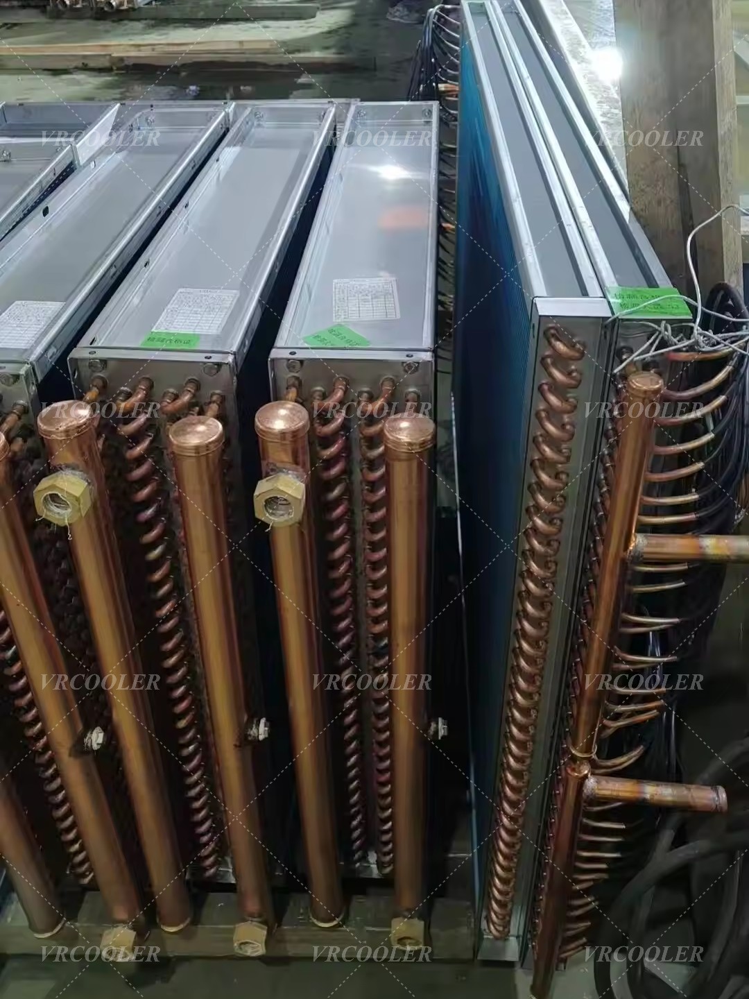Customized Copper Tube Condenser Coils Delivery
