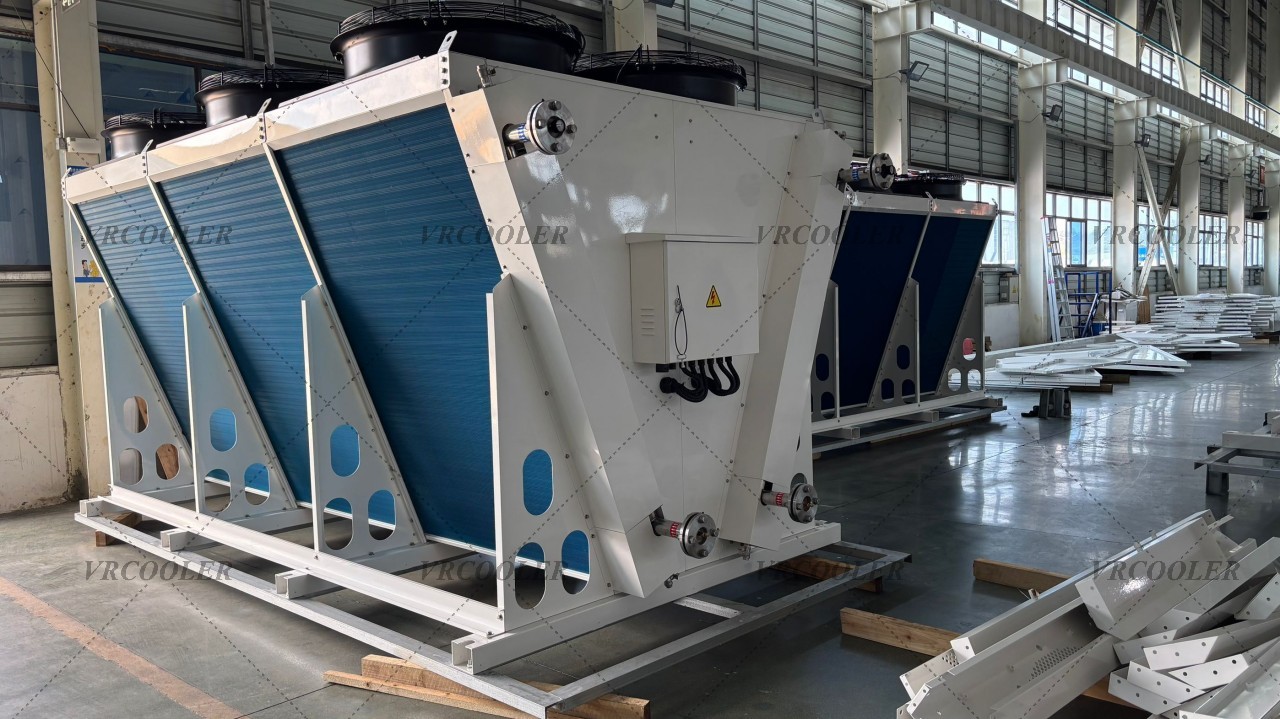 Industrial Fluid Air Cooler for SAW Flux Cooling And Packaging