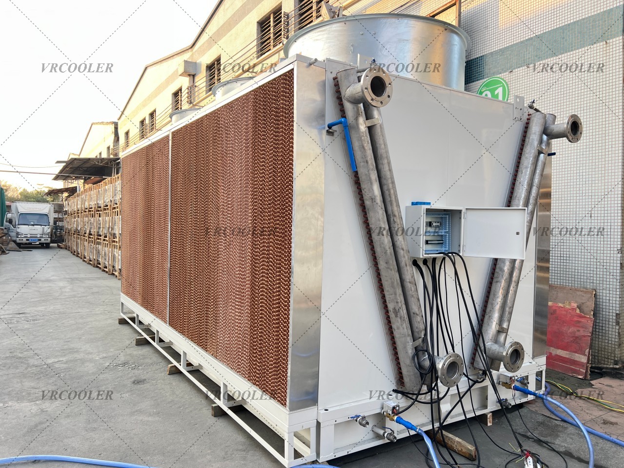 PED Certified Dry Cooler for Data Center Liquid Cooling