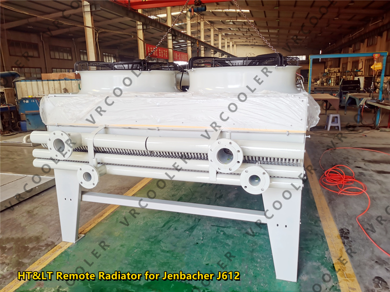 HT&LT Remote Radiator for Jenbacher J612 Gas Engine