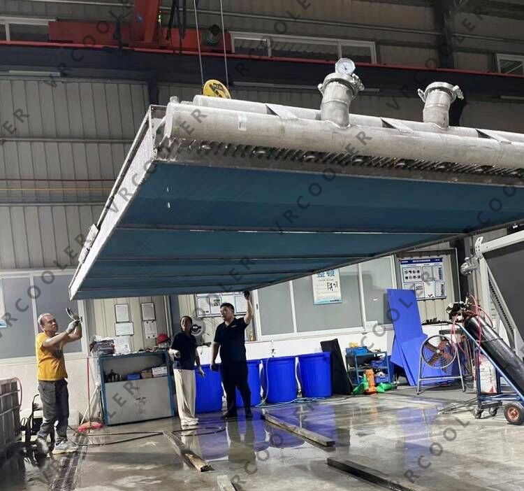 Tube Fin Heat Exchanger for Automotive Painting Engineering (2)