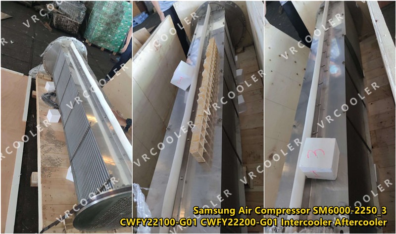 Samsung Air Compressor SM6000-2250_3 CWFY22100-G01 CWFY22200-G01 Intercooler Aftercooler 2