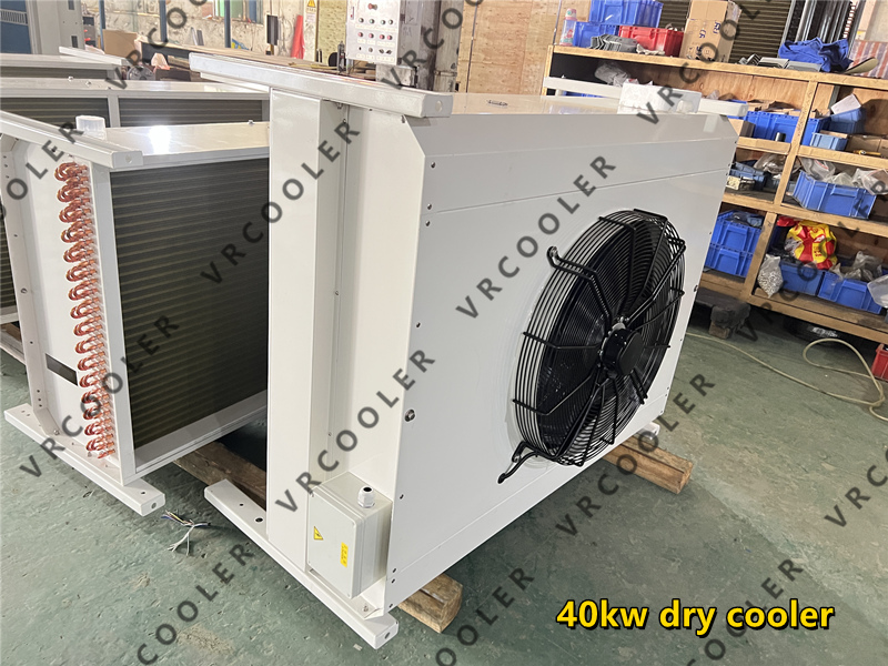 Dry Cooler for Cooling Oil in Immersion Cooled Mining Machines