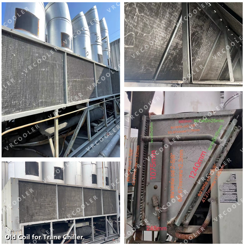 Old Coil for Trane Chiller