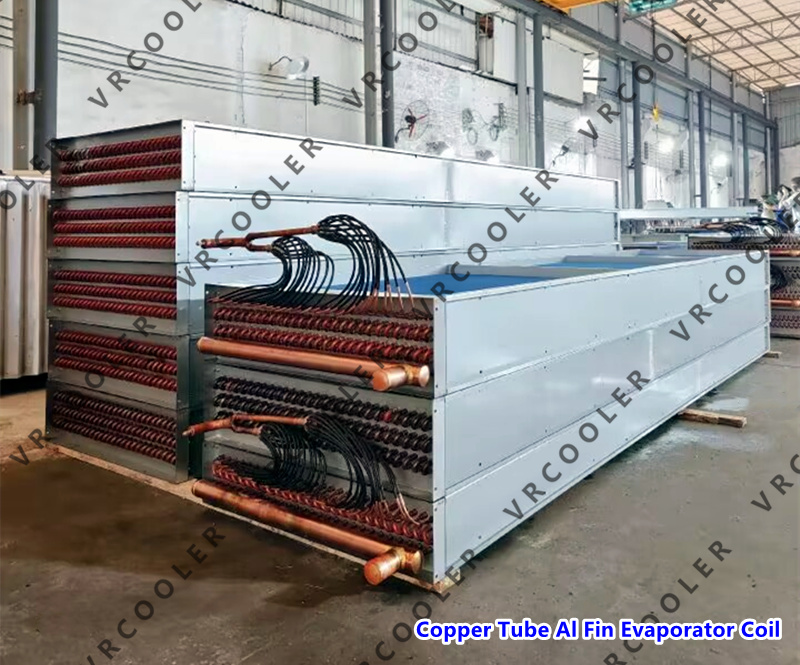 Copper Tube Al Fin Evaporator Coil