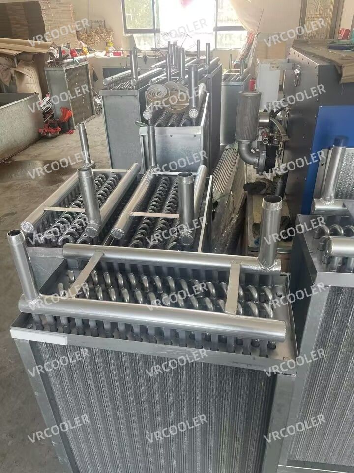 Stainless Steel Tube Fin Coils for Washing Machinery Steam Drying Industry