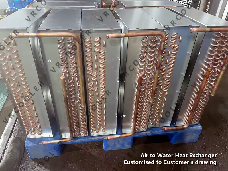 Air to Water Heat Exchanger Customised to Customer's drawing 2