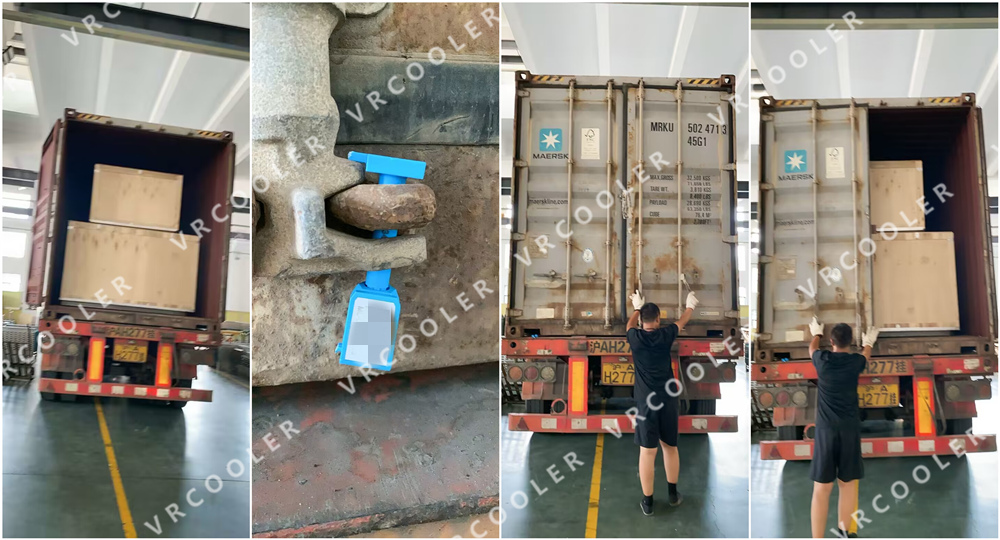 IQF evaporator shipment