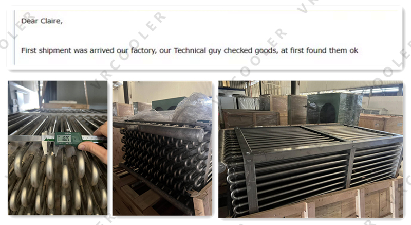 Bare Tube Heat Exchanger Coil Customer Feedback