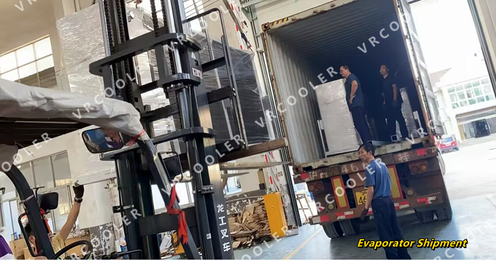 Evaporator for Freezing Tunnel, Ready to Ship to Senegal