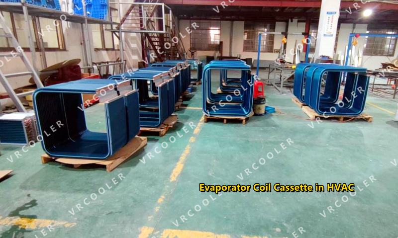 Ceiling Concealed Ducted Evaporator Cooling Coil