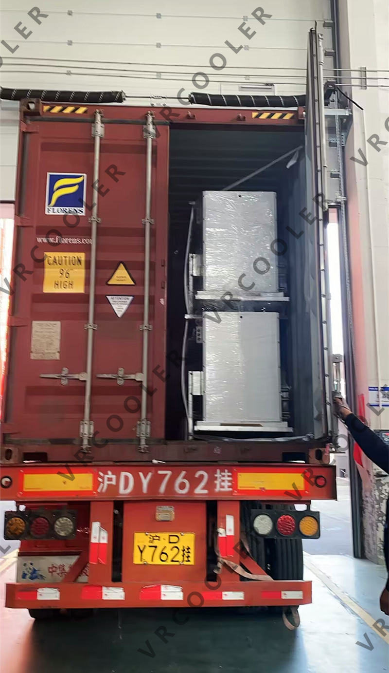 Shipment of Ammonia Coolers