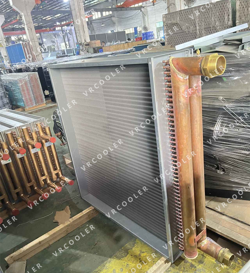 Steam Heating Coils With Copper Tube Aluminum Fins