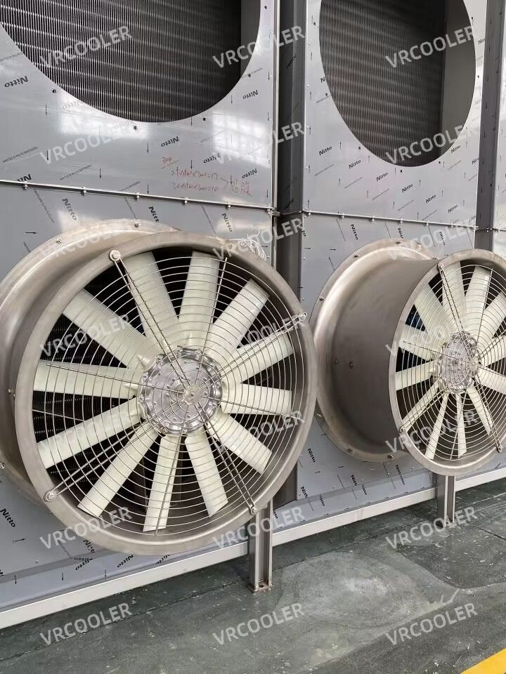 Ammonia Evaporator for the Salmon and Fruit Industry