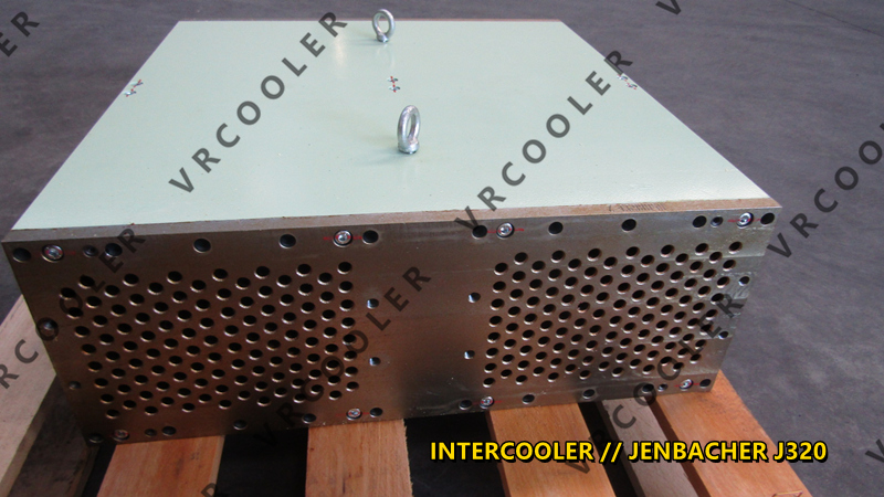 Jenbacher Type 3 Aftercooler With Stainless Steel Core To Eliminate Corrosion
