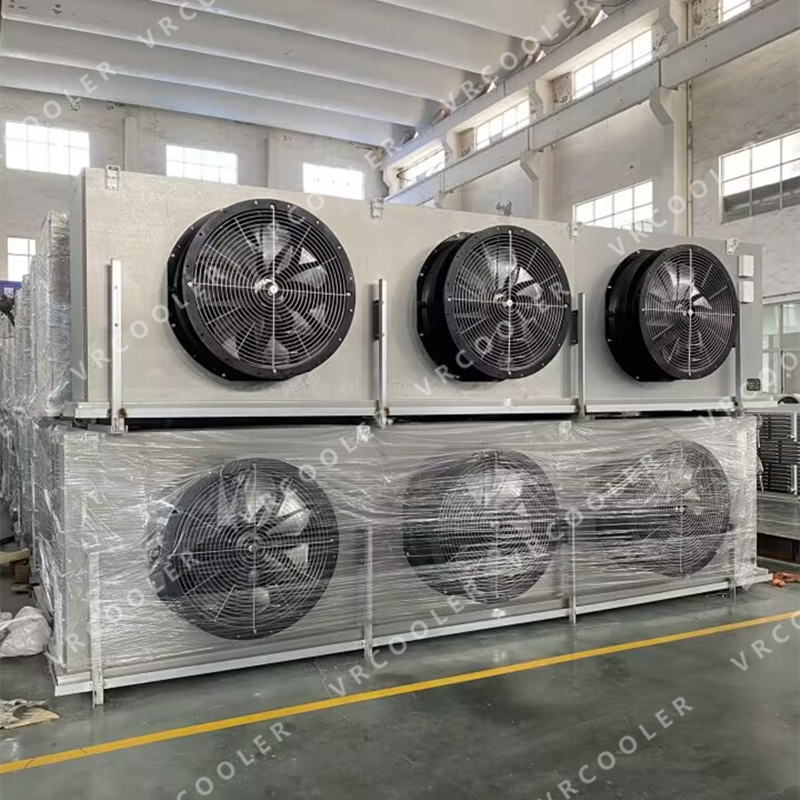 NH3 Evaporator For The Dairy Industry On Blast Cold Room