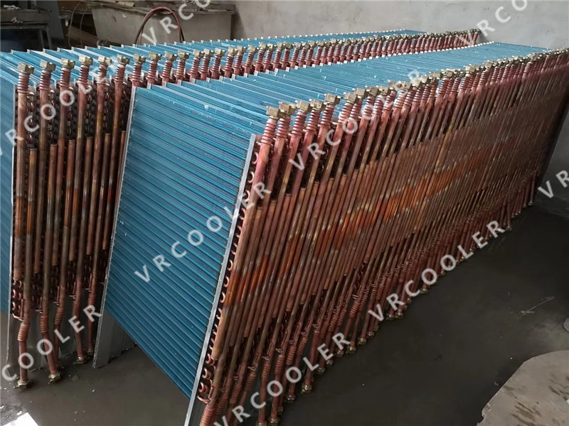 Cooling Coils In Juice And Vegetable Display Chillers