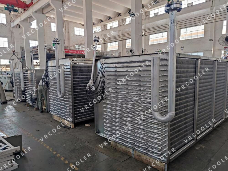 Frozen Spiral Stainless Steel Tube Direct Expansion Evaporator