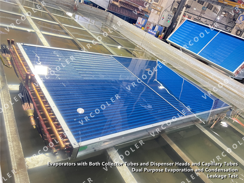 Evaporators with Both Collector Tubes and Dispenser Heads and Capillary Tubes 3