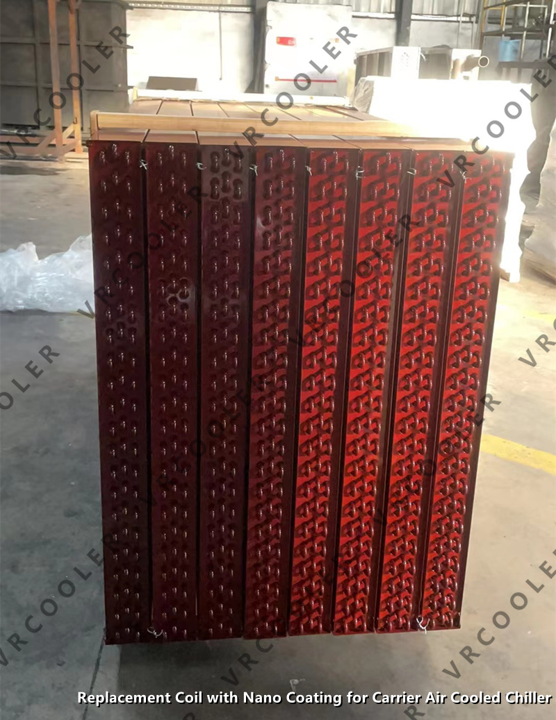 Replacement Coil with Nano Coating for Carrier Air Cooled Chiller 2