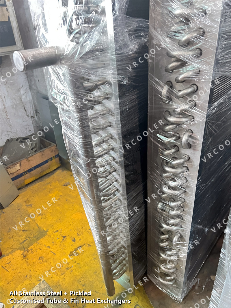 All Stainless Steel & Pickled Custom Coil