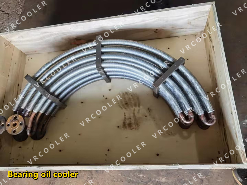 Bearing oil cooler