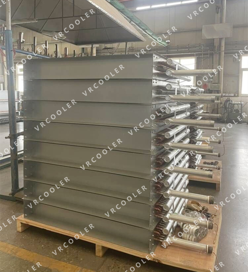 Tube and Fin Heat Exchangers for Cooling Steam Turbine Condensers