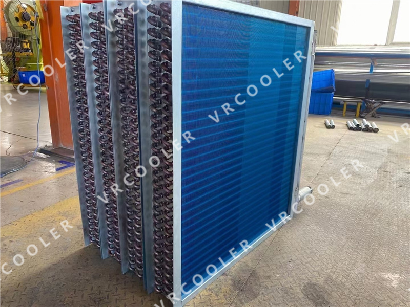tube fin condenser coil