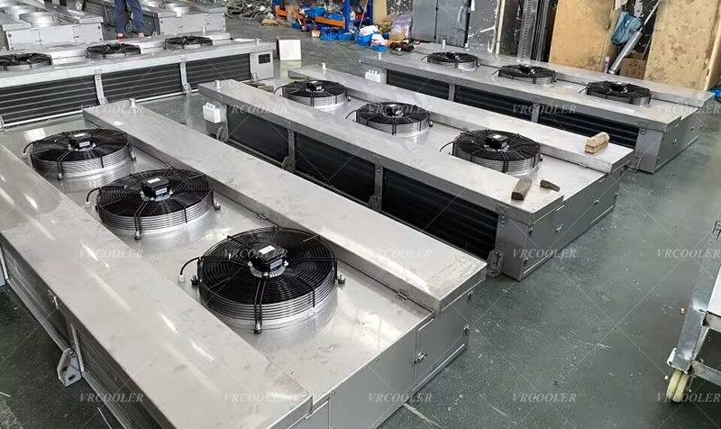 Dual Flow Cold Room Ammonia Evaporator 1