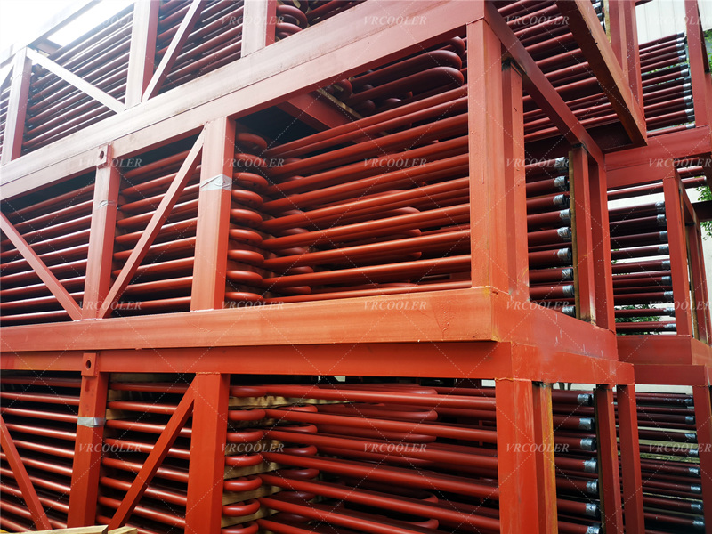 Economizer Lower Pressure Tube Bundle with Bare Tube