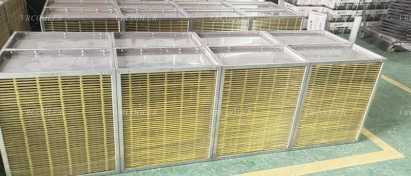 Cross Flow Heat Exchanger for Central Solar Inverter