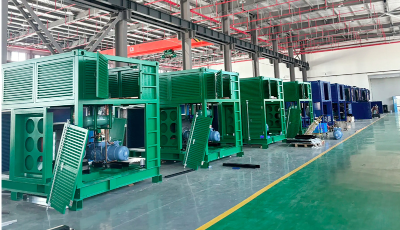 Rotary Dehumidifier for Shipyards