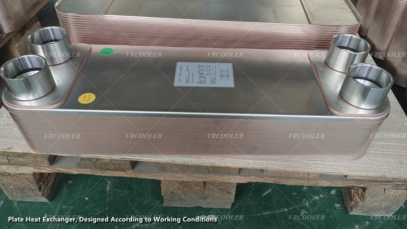 Plate Heat Exchanger, Designed According to Working Conditions
