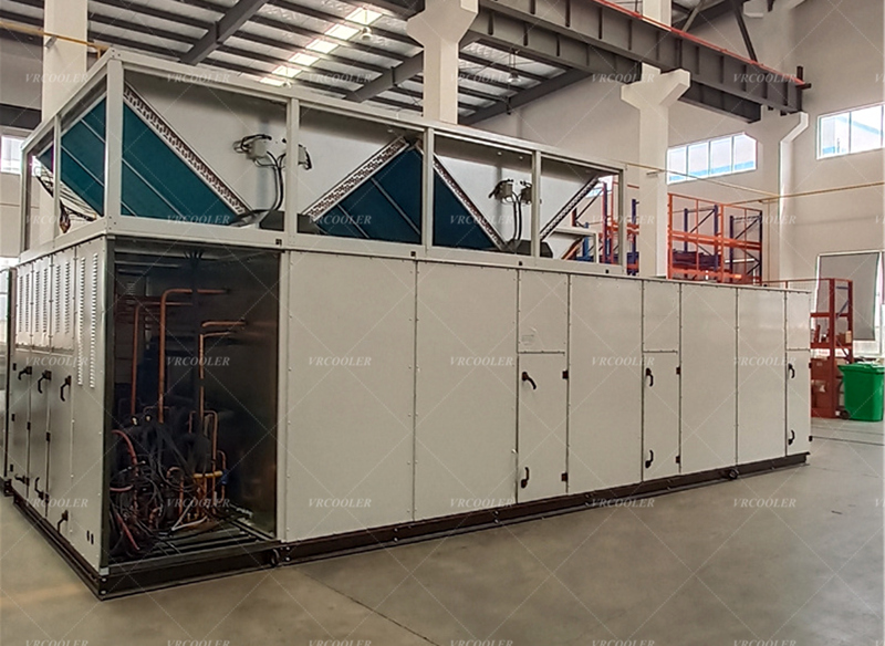 Rooftop DX Air-Conditioning Units For Paint Booth Air Temperature Regulation
