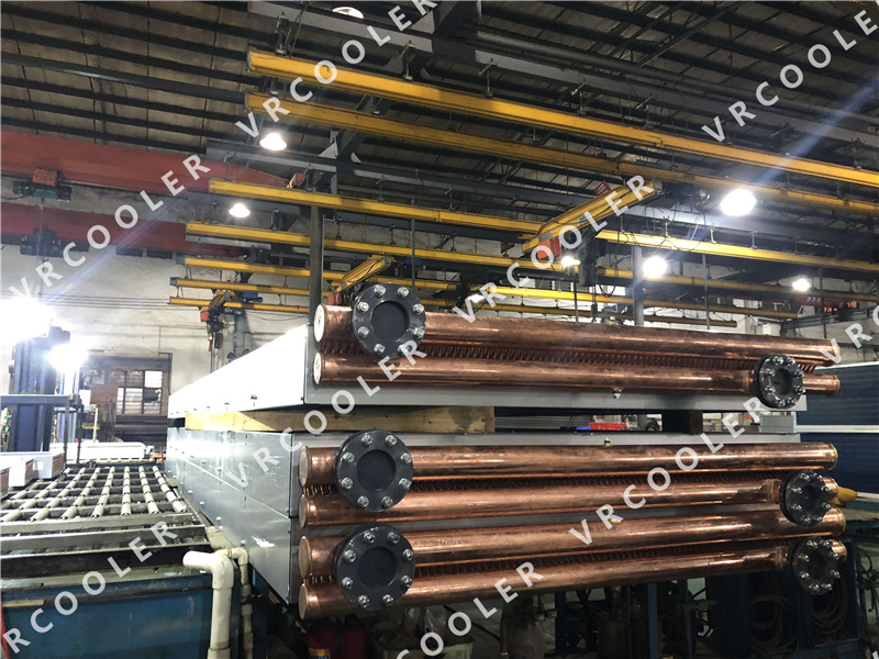 Tube and fin heat exchangers for waste heat recovery