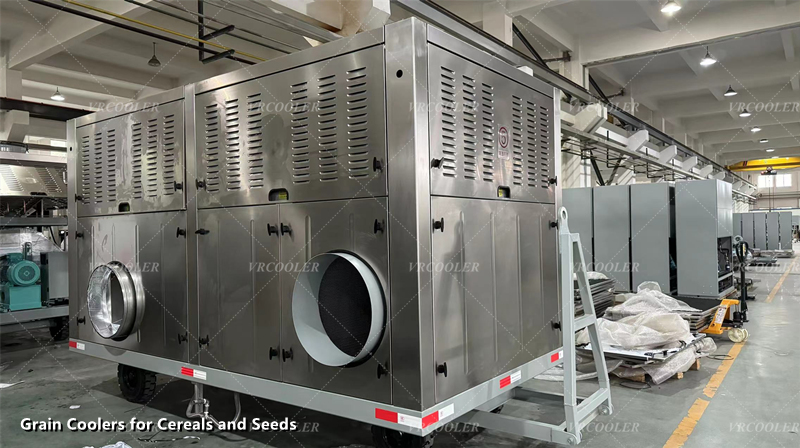 Grain Coolers Used in Agriculture for Cooling Stored Grains
