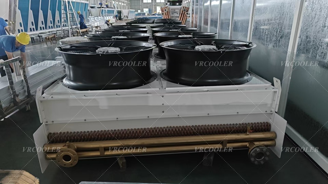 Air-Cooled Radiators for Microgrid Power Plants with CAT G3516C Natural Gas/LNG Generators