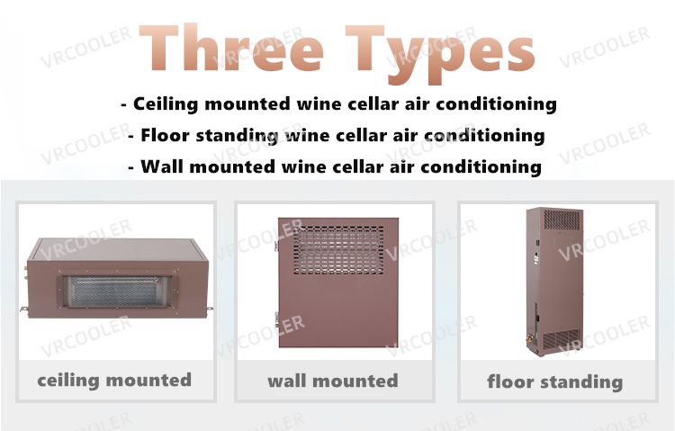 Wine Cellar Cooling Unit Suitable for a Residential Wine Room
