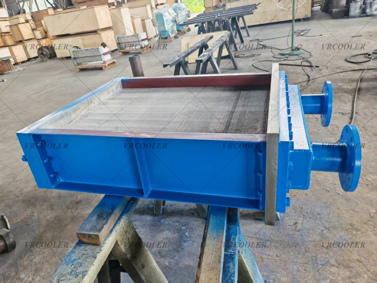 Where are CACW motor coolers typically used?