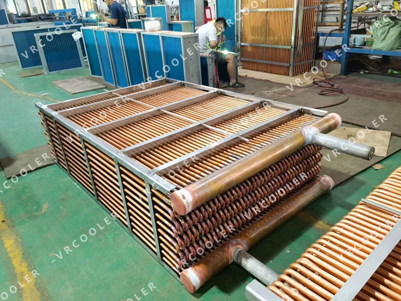 Bare Tube Steam Coil for Heavy Particulates
