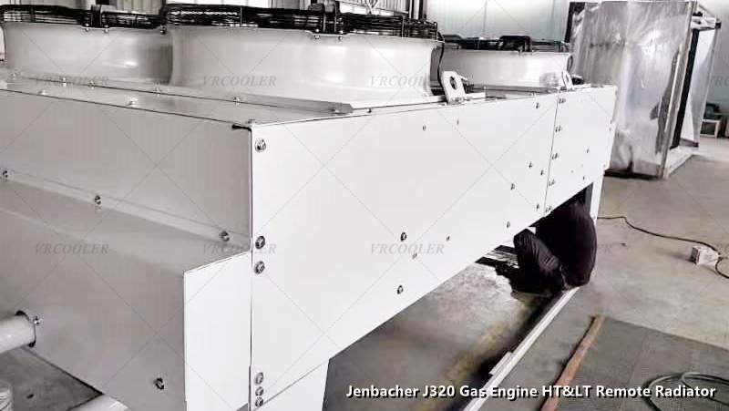 High/Low Temperature Dry Cooler for Janbacher J320 Gas Engine