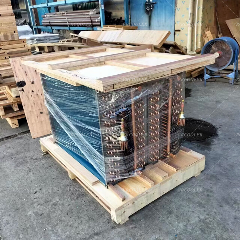 Customised Copper Tube Heat Exchangers Prepared for Delivery to Hong Kong Customers 2