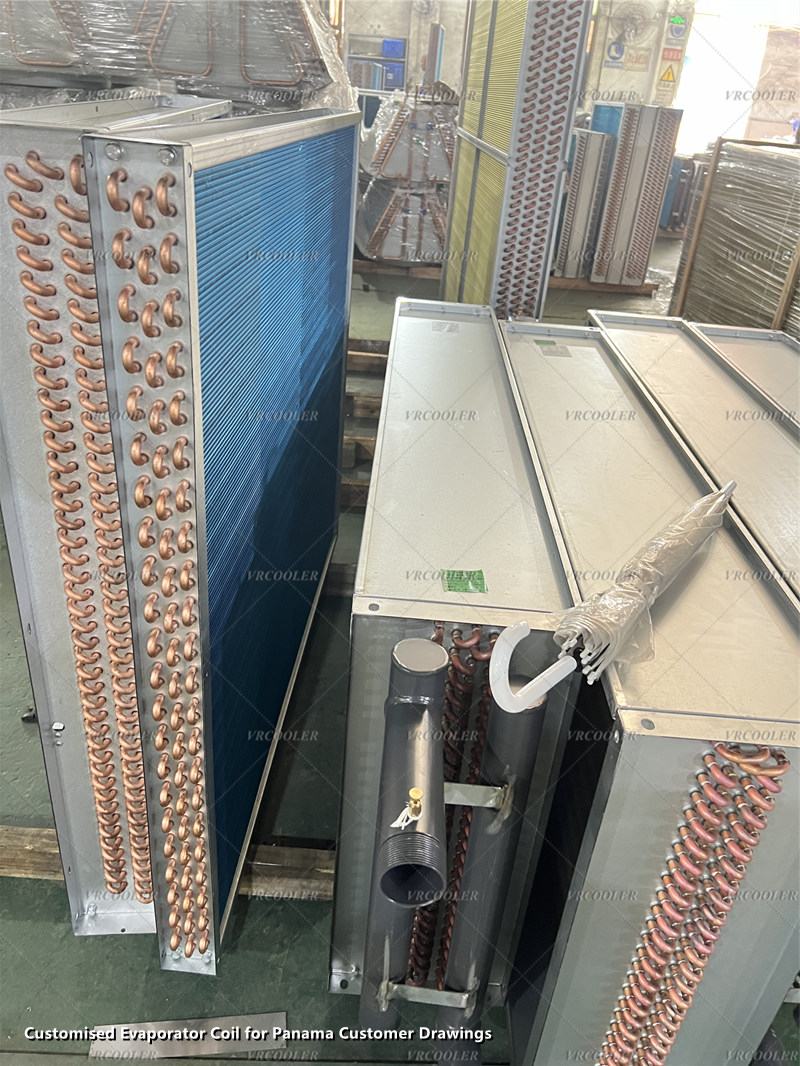 Customised Evaporator Coil for Panama Customer Drawings 2