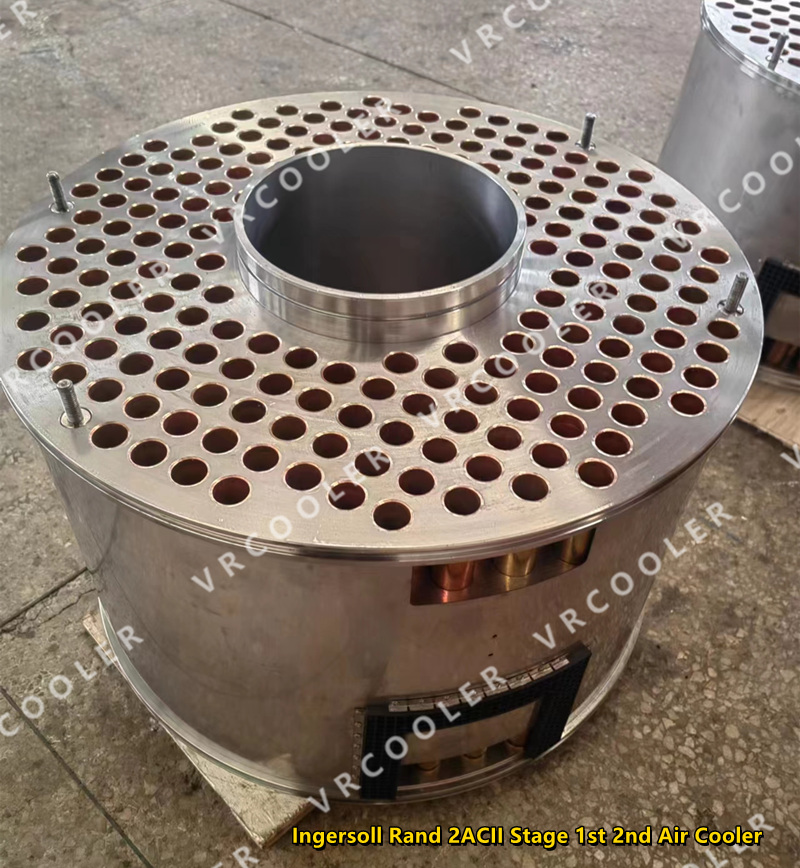 Ingersoll Rand 2ACII Stage 1st 2nd Air Cooler 3