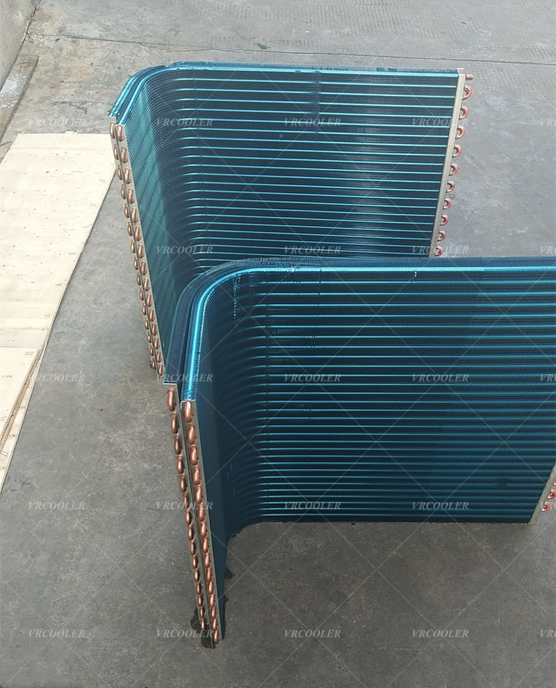 L Curve Evaporator for Heat Pump