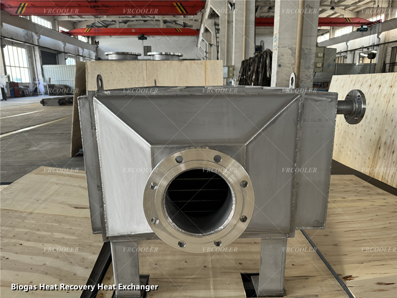 Biogas Heat Recovery Heat Exchanger 1