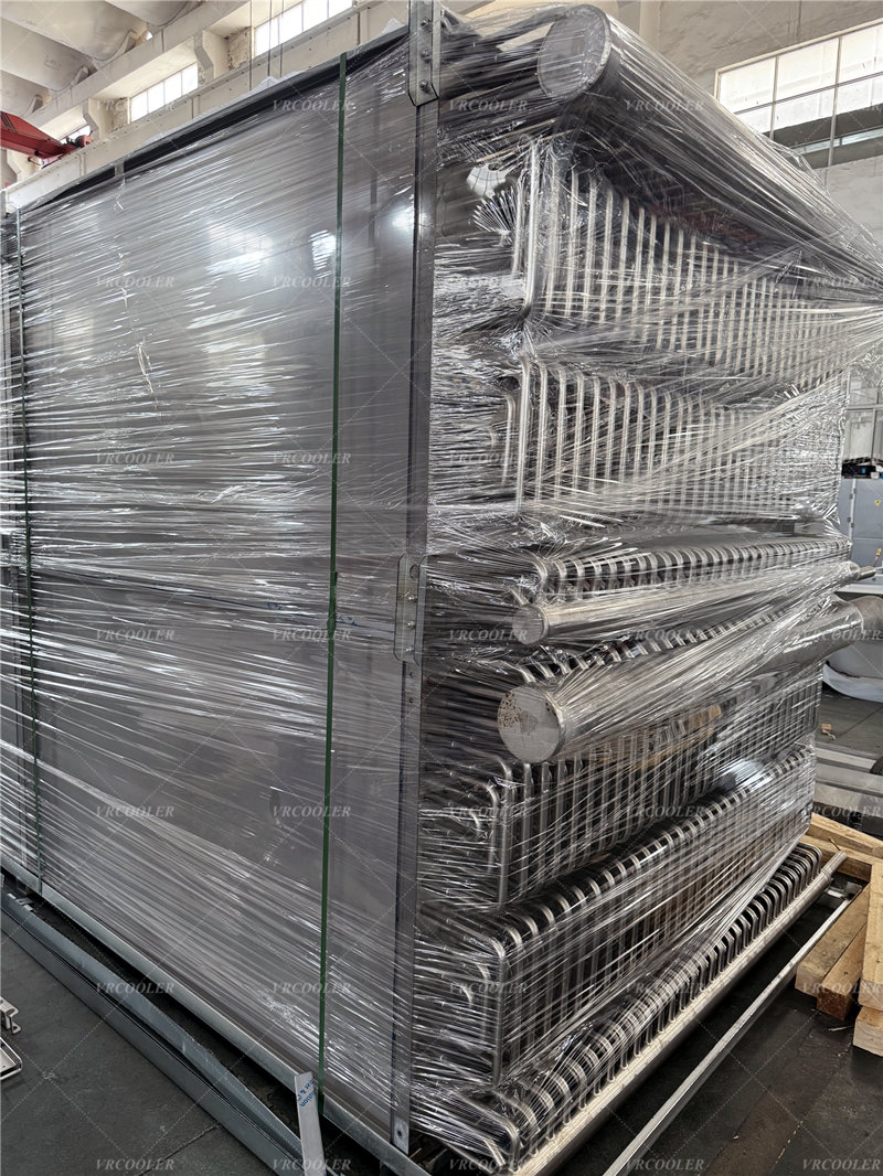 IQF Coil for 3 Tons/hr of Strawberries (+20/-18)