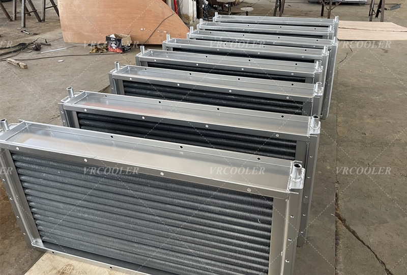 Finned Tube Steam To Air Radiator for Tea Leaves Drying