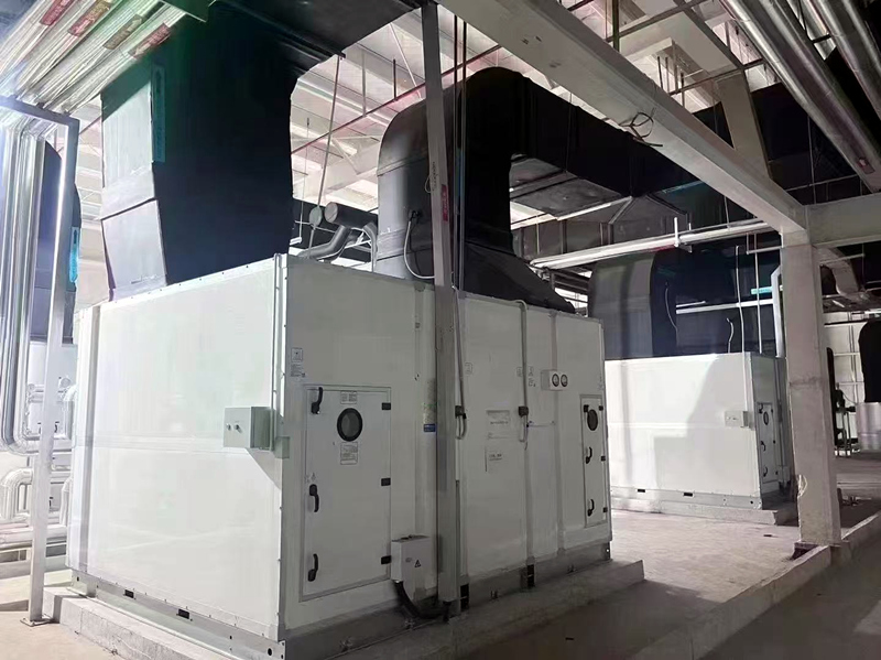 AHU for Chiller System in A Basketball Gym 3